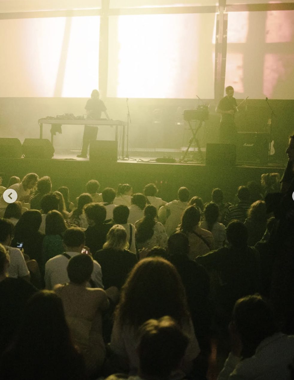 Standard Deviation showcase — crowd and stage